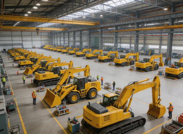XCMG manufacturing facility